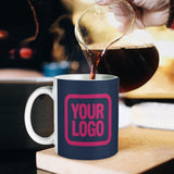 Custom Blue Pink Mug