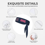 Custom Blue Pink Headband