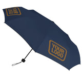 Custom Blue Khaki Automatic Umbrella
