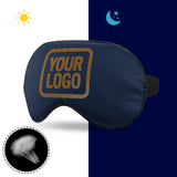 Custom Blue Khaki Sleep Mask