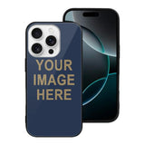 Custom Blue Light Khaki Phone Case