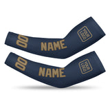 Custom Blue Light Khaki Arm Sleeve