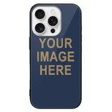Custom Blue Light Khaki Phone Case