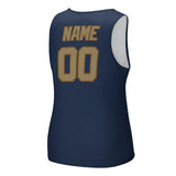 Custom Blue Light Khaki Men's Tank Top