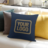 Custom Blue Light Khaki Pillowcase