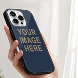 Custom Blue Light Khaki Phone Case