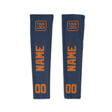 Custom Blue Orange Arm Sleeve