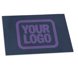 Custom Blue Light Purple Flag