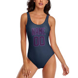Custom Blue Purple Swimsuit