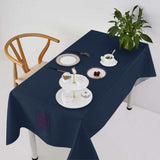 Custom Blue Light Purple Square Table Cloth