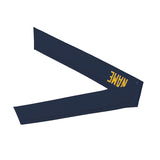 Custom Blue Gold Headband