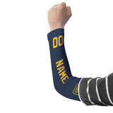 Custom Blue Gold Arm Sleeve