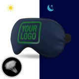 Custom Blue Emerald Green Sleep Mask