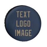 Custom Blue Light Khaki Truck Tires