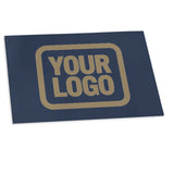 Custom Blue Light Khaki Flag