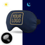 Custom Blue Light Khaki Sleep Mask