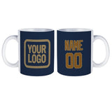 Custom Blue Khaki Mug