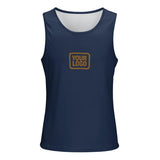 Custom Blue Khaki Men's Tank Top