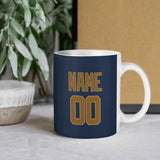 Custom Blue Khaki Mug
