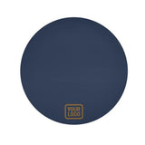 Custom Blue Khaki Round Table Cloth