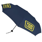 Custom Blue Light Yellow Automatic Umbrella