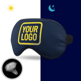 Custom Blue Light Yellow Sleep Mask