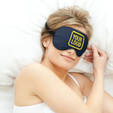 Custom Blue Light Yellow Sleep Mask