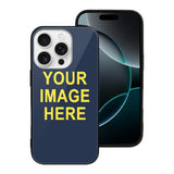 Custom Blue Light Yellow Phone Case