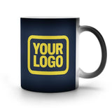 Custom Blue Light Yellow Magic Mug