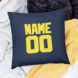 Custom Blue Light Yellow Pillowcase