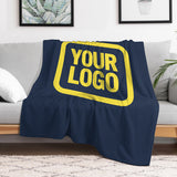 Custom Blue Light Yellow Blanket