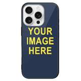 Custom Blue Light Yellow Phone Case