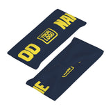 Custom Blue Light Yellow Sports headband