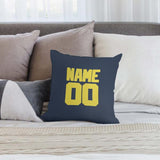 Custom Blue Light Yellow Pillowcase