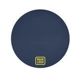 Custom Blue Light Yellow Round Table Cloth