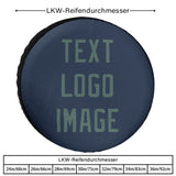 Custom Blue Blue Green Truck Tires