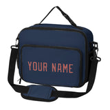 Custom Blue Copper Rose Lunch Bag