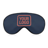 Custom Blue Copper Rose Sleep Mask
