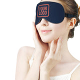 Custom Blue Copper Rose Sleep Mask