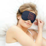 Custom Blue Copper Rose Sleep Mask