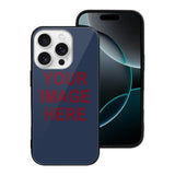 Custom Blue Crimson Red Phone Case