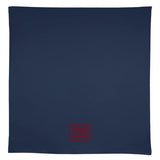 Custom Blue Copper Rose Square Table Cloth