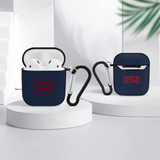 Custom Blue Crimson Red AirPods Case