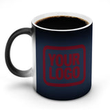 Custom Blue Crimson Red Magic Mug