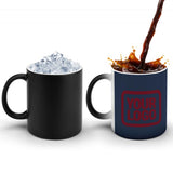 Custom Blue Crimson Red Magic Mug