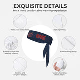 Custom Blue Crimson Red Headband