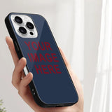 Custom Blue Crimson Red Phone Case