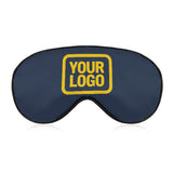 Custom Blue Gold Sleep Mask
