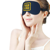 Custom Blue Gold Sleep Mask