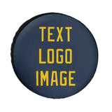 Custom Blue Gold Truck Tires
